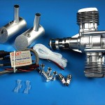 Original DLE 40CC Gasoline Petrol Engine Twin Cylinder DLE40 for RC Airplane Two Stroke Engine